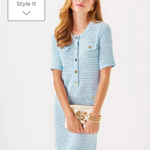 Lilly Pulitzer NWT Theodora Sweater Dress. - Picture 2 of 6